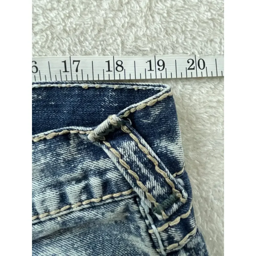 True Religion Ricky Super T Artist Lab Acid Wash Jeans Mens 40 Made in USA